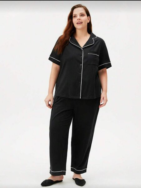 Pyjama femme coton grande taille