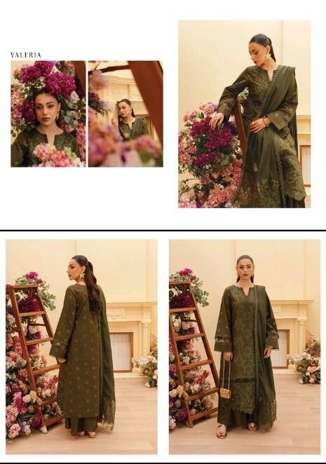 Mahnur Embroidered lawn