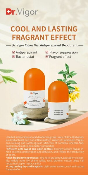 Déodorant Antisudorifique Citrus