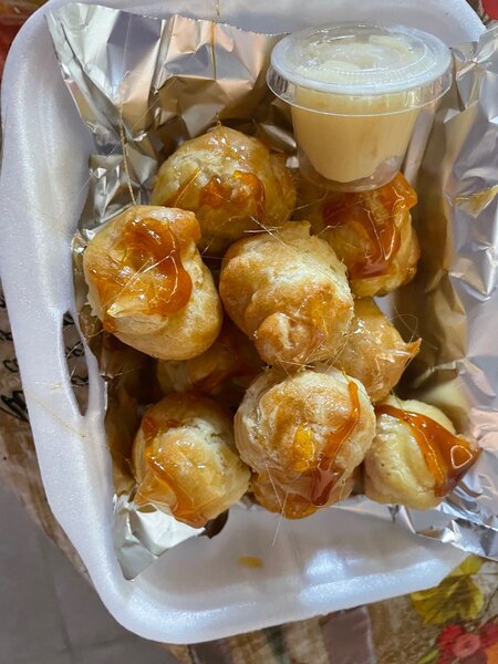 Choux à la crème caramel