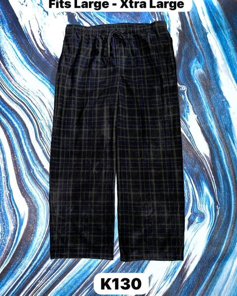 Women's cozy checkered pajama pants