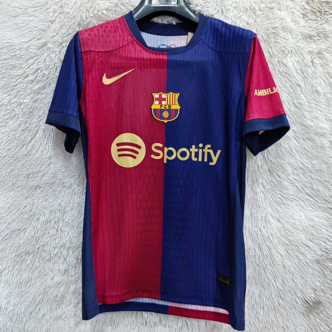 First class football jersey