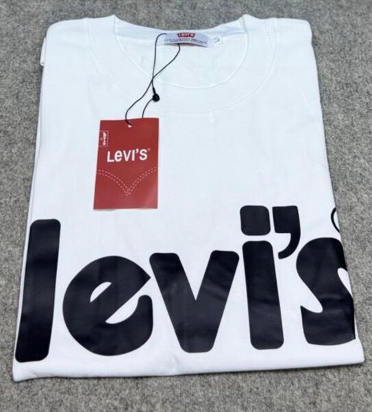 T-shirt Levi's blanc logo