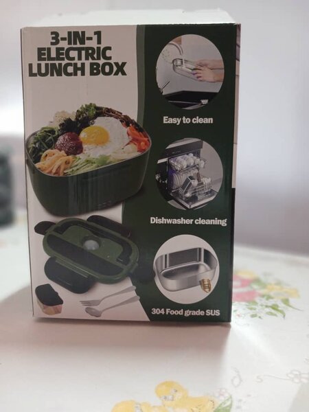 Boîte à lunch électrique 3 en 1