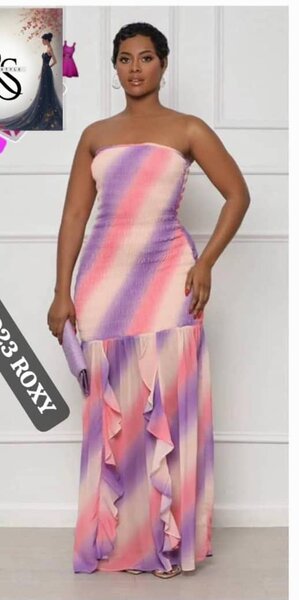 Robe Longue Bohème Colorée