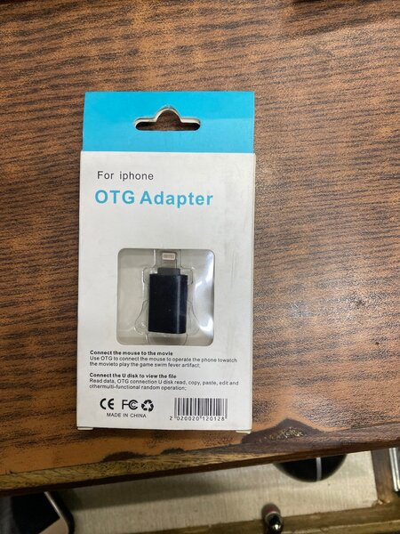 iPhone USB OTG