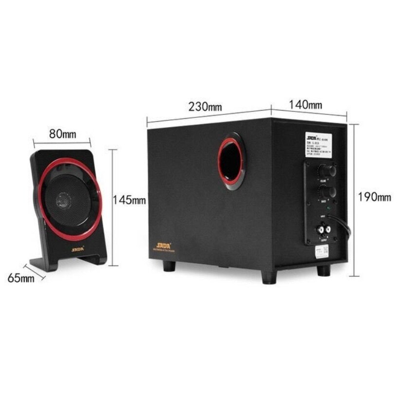 D50 Wooden Multi Media Speaker