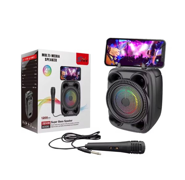 Enceinte Bluetooth LED Portable