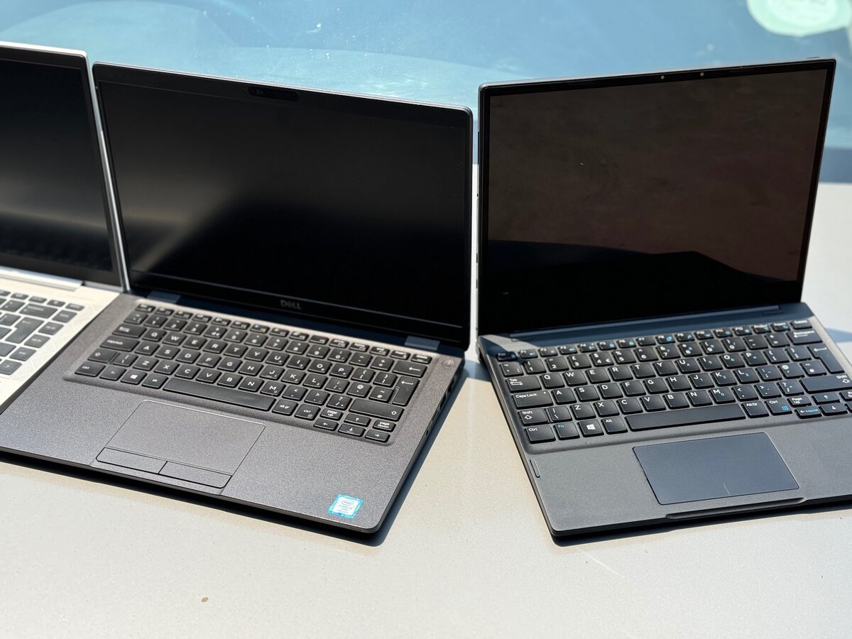 Hp elite book and Dell laptop