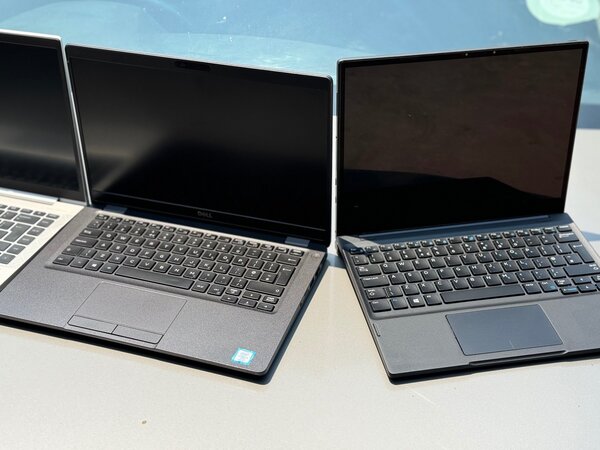 Hp elite book and Dell laptop