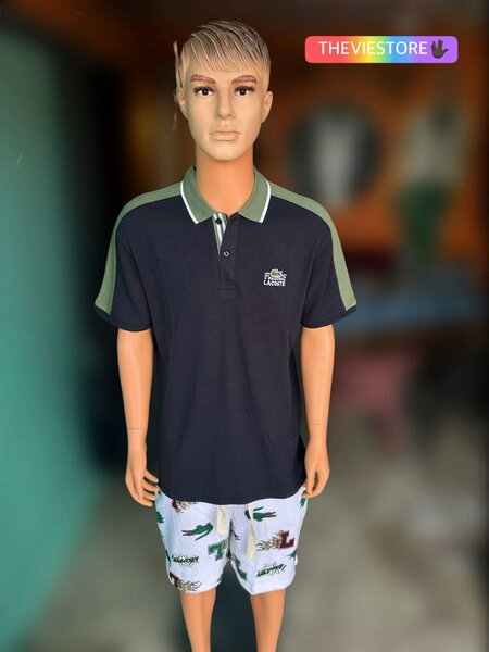 Polo noir homme élégant