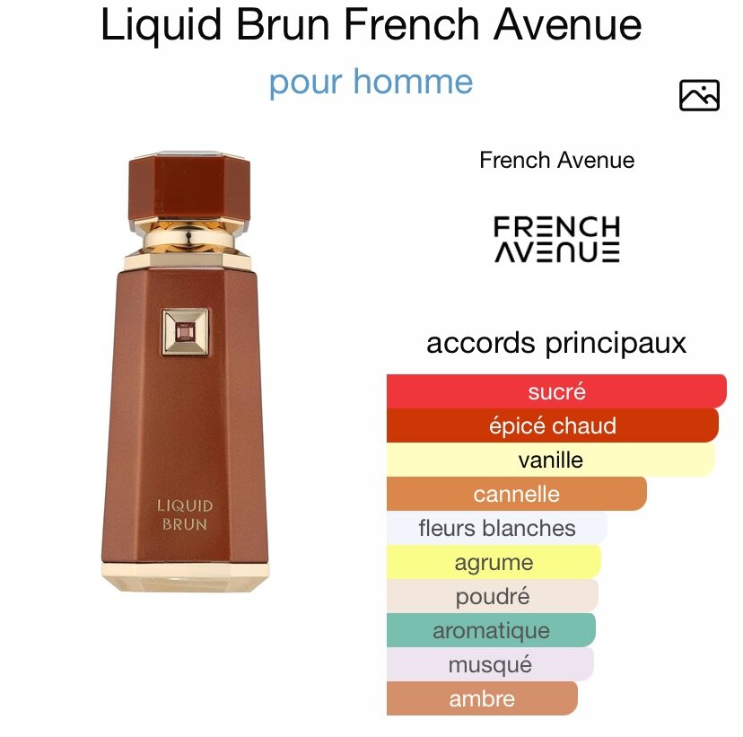 Eau de Parfum Homme Liquid Brun