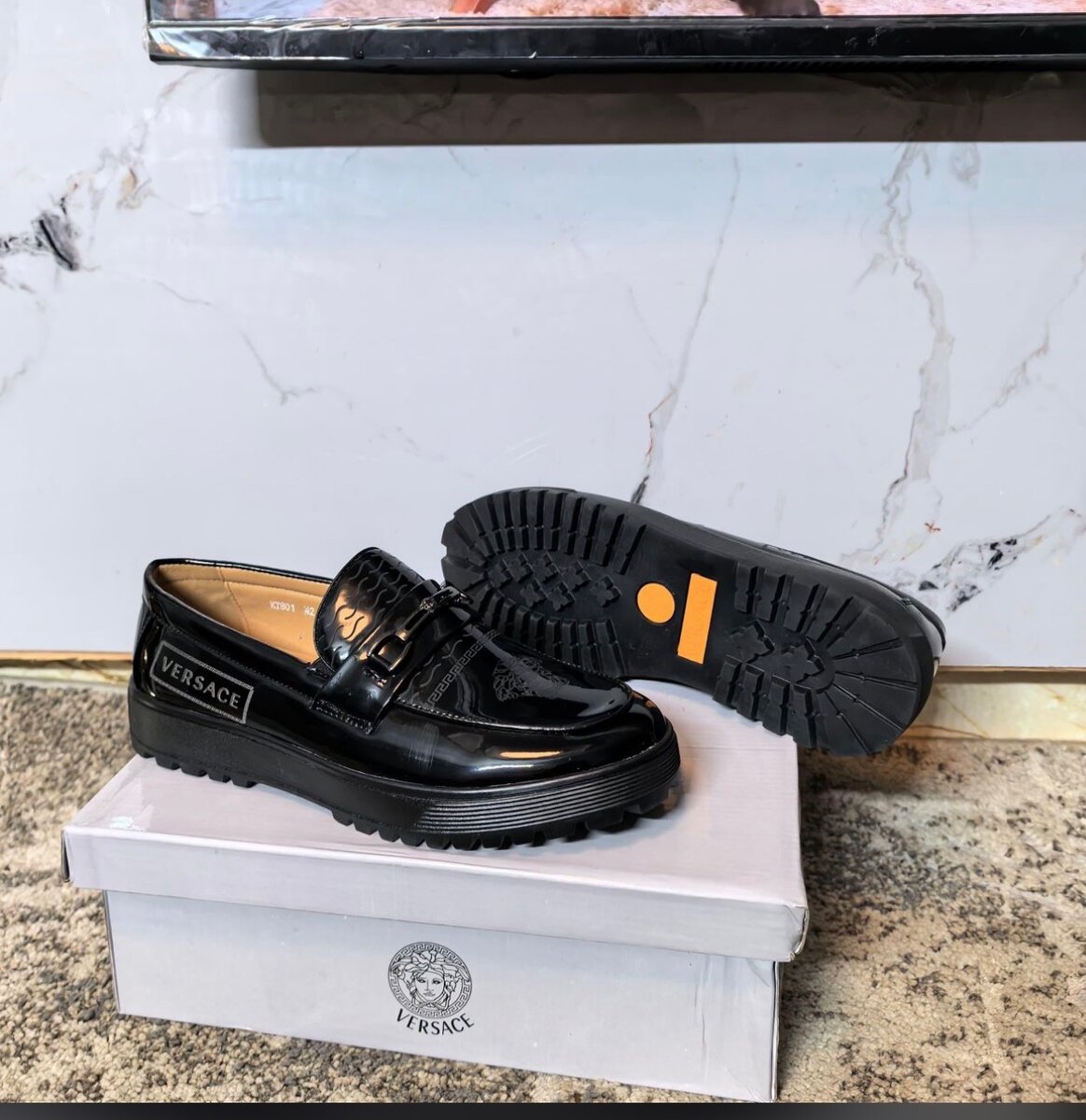 Mocassins élégants en cuir pour homme