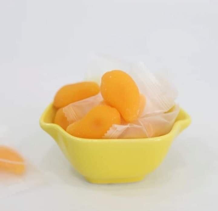Bonbons mangue en sachet