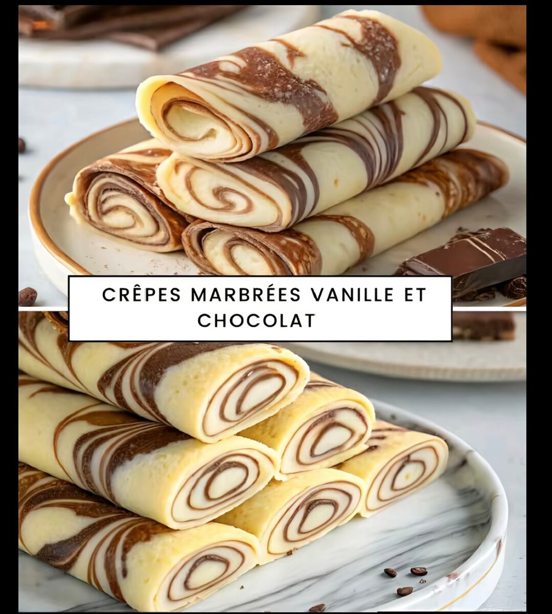 Crêpes au chocolat gourmandes