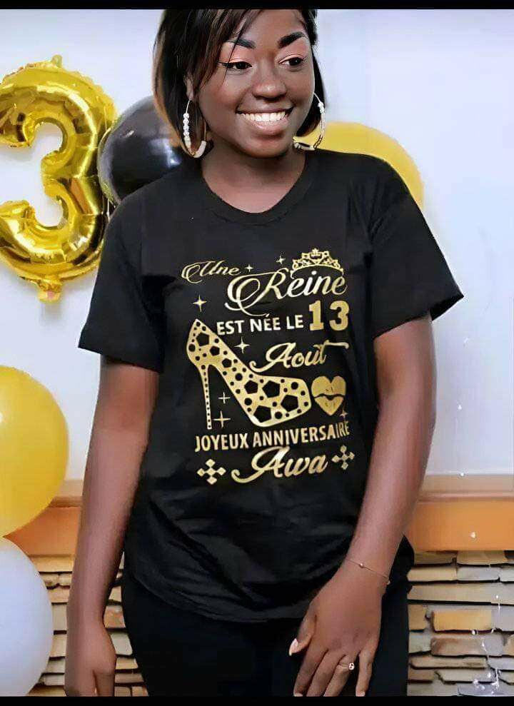 T-shirt et Casquette Anniversaire