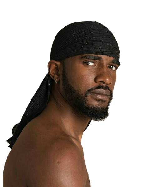 Durag en Velours Multicolore