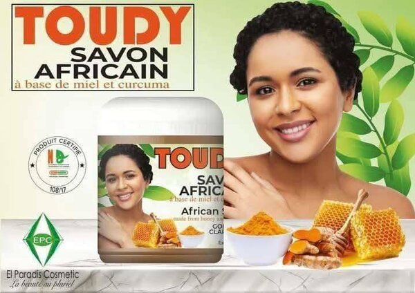 Savon Africain au Miel et Curcuma