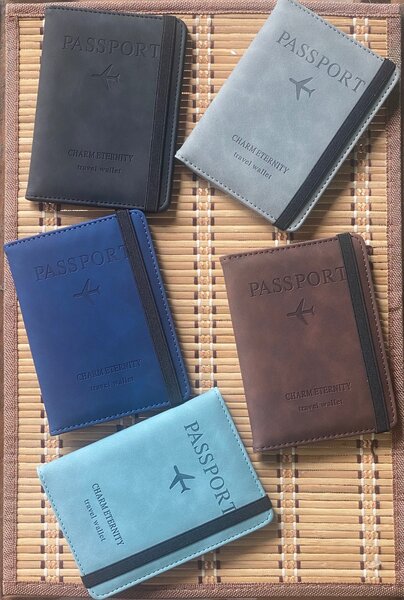 Porte-passeport élégante