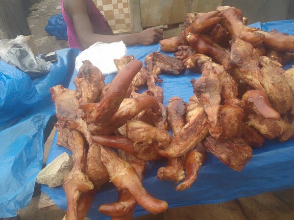 Viande de porc fumée