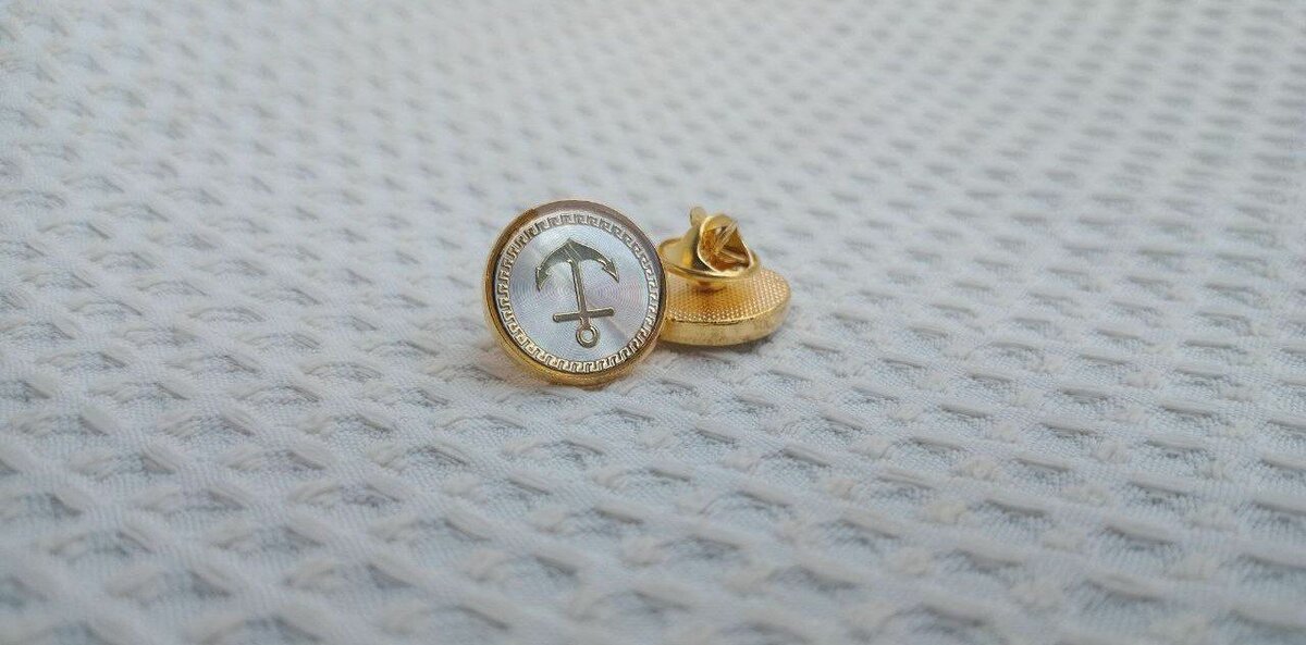 The Anchor lapel pin