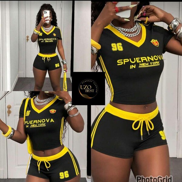 Ensemble de sport tendance femme