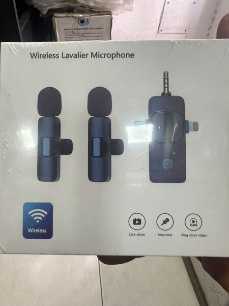 Microphone Lavalier Sans Fil