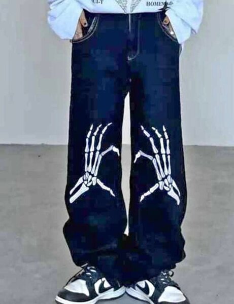 Pantalons en denim style urbain