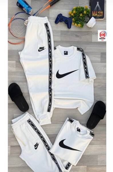 Ensemble survêtement Nike blanc homme