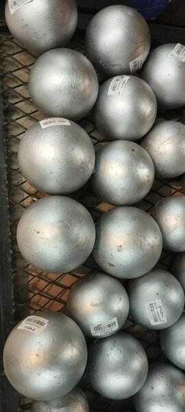 Boules acier pour lancée poids