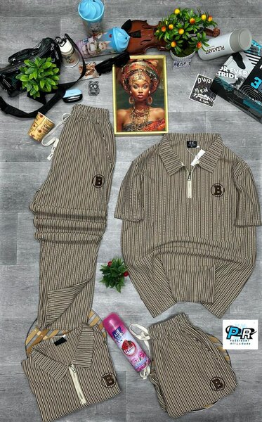 Pyjama Rayé Confortable