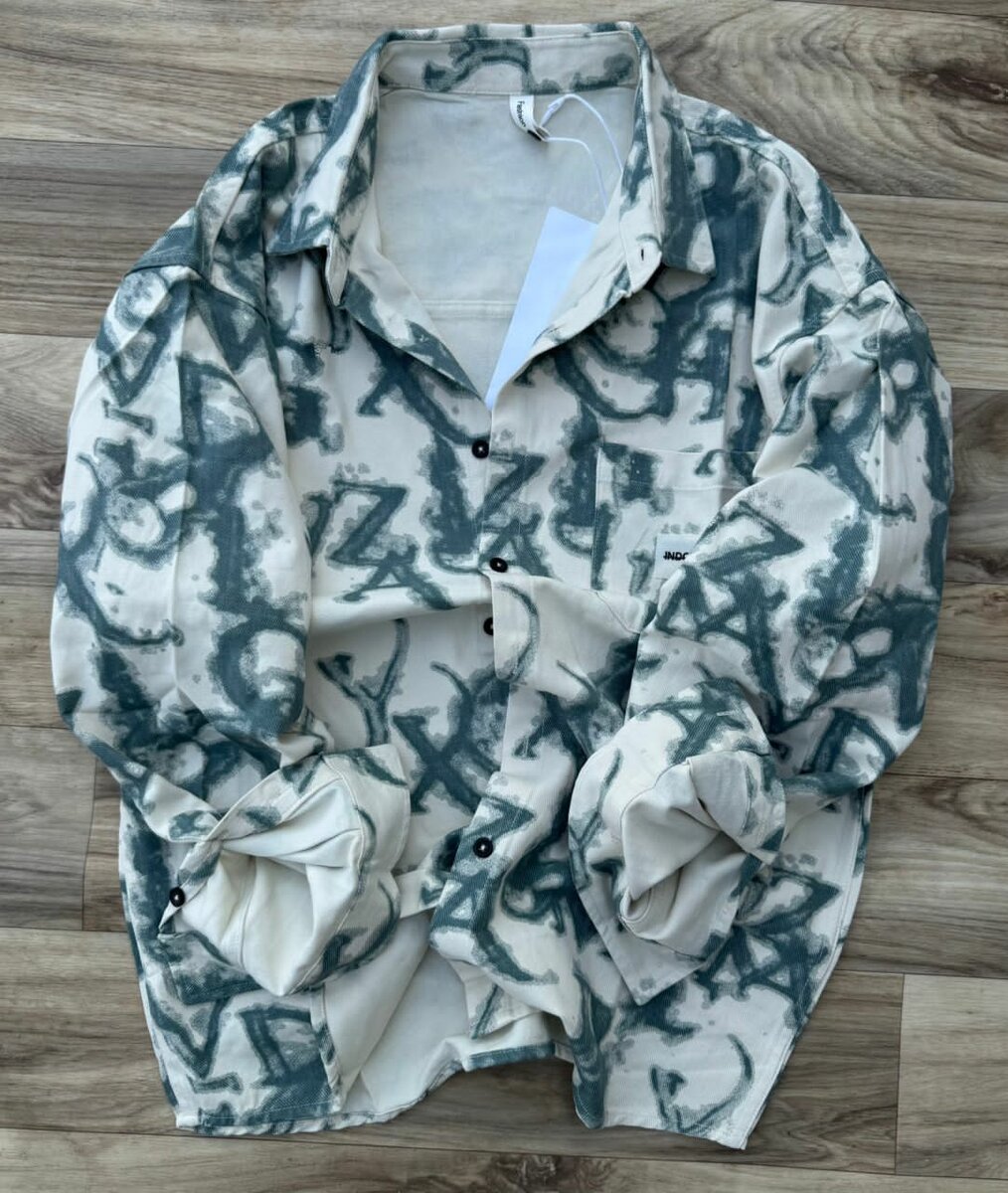 Chemise à motifs tendance