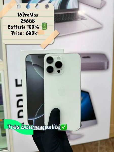 iPhone 16 Pro Max 256GB Neuf