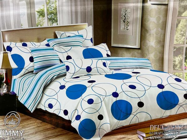 2 draps de 3 places et 2 places