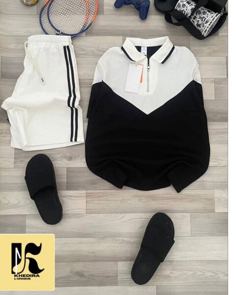 Ensemble de sport élégant homme