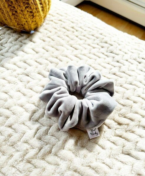 Chouchou en velours tendance