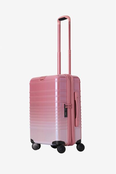 Valise Rose en Polycarbonate Rigide