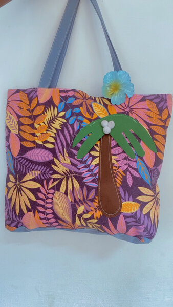 Sac cabas ethnique coloré