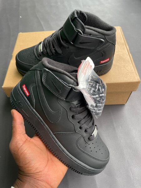 Baskets montantes noires