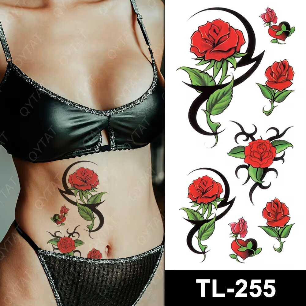 Tatouage temporaire fleur