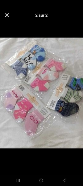 Chaussettes Bébé Multipack Coloré
