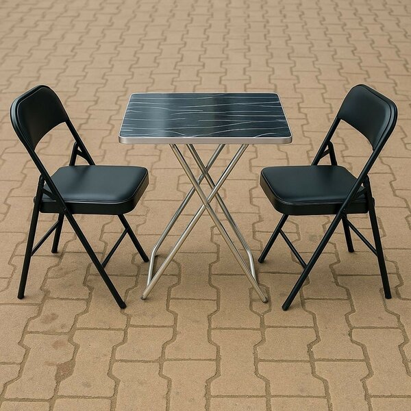 Ensemble table et chaises pliantes