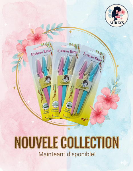 Rasoirs à Sourcils Colorés