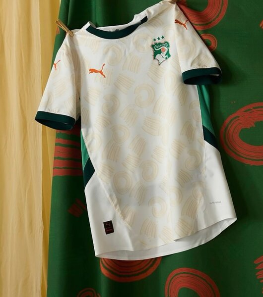 Maillot de Côte-dIvoire blanc