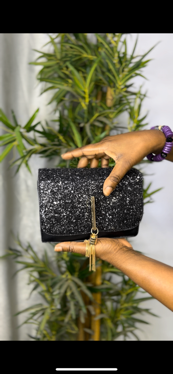 Sacoche élégante à paillettes