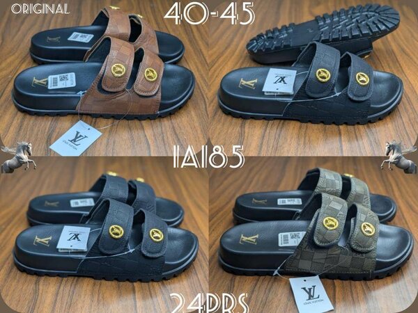 Sandales en cuir confortables