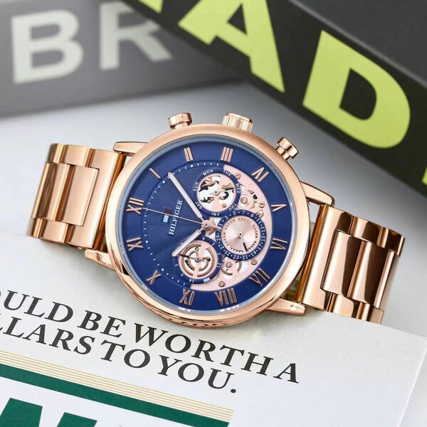 Montre Homme en Or Rose