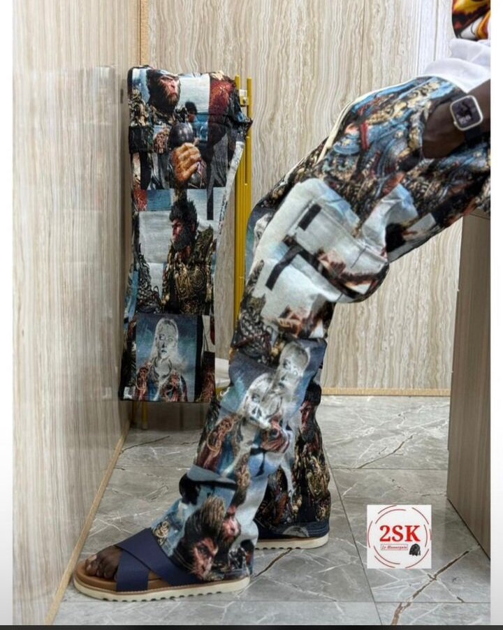 Pantalons imprimés tendance