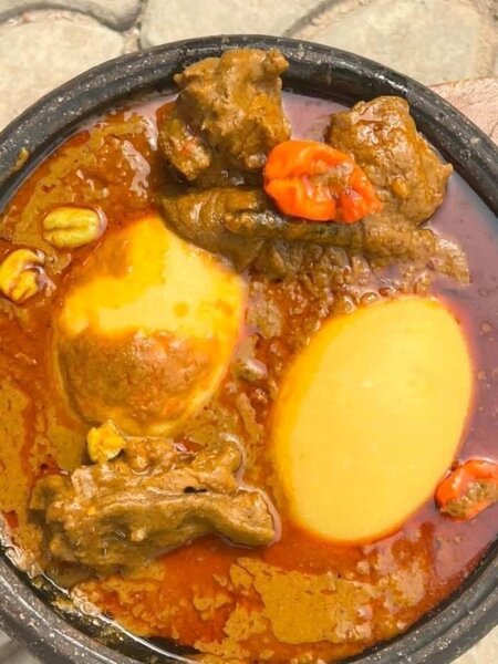 Plat africain épicé savoureux