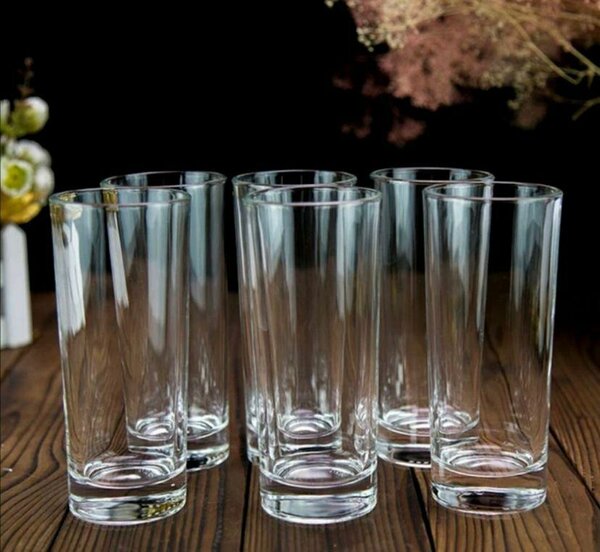 Verres à eau en cristal